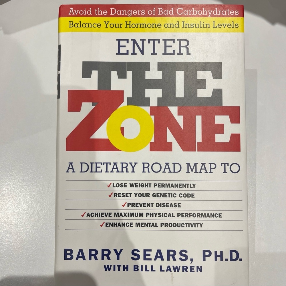 Enter The Zone: A Dietary Road map by Barry Sears book